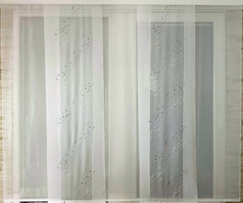 5er set schiebegardinen - 5er,