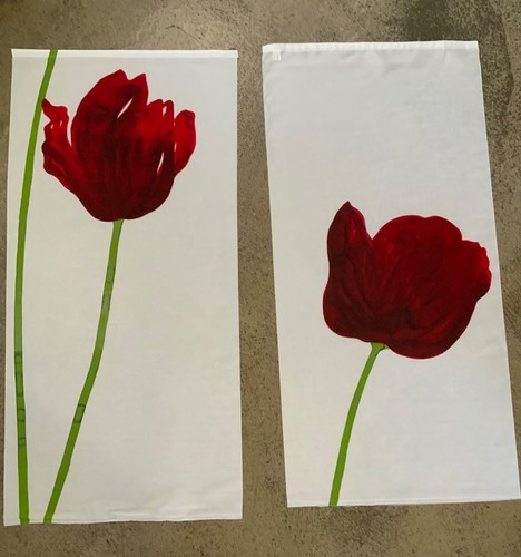 Flächenvorhänge 60x120 cm - 2,