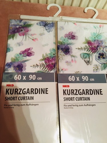Kurzgardine 60x90 bunt - , ovp